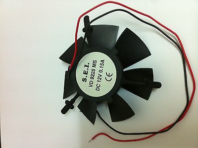 FISHER & PAYKEL REPLACEMENT FRIDGE 12V DC LARGE SIZE FAN MOTOR 84MM 883341 